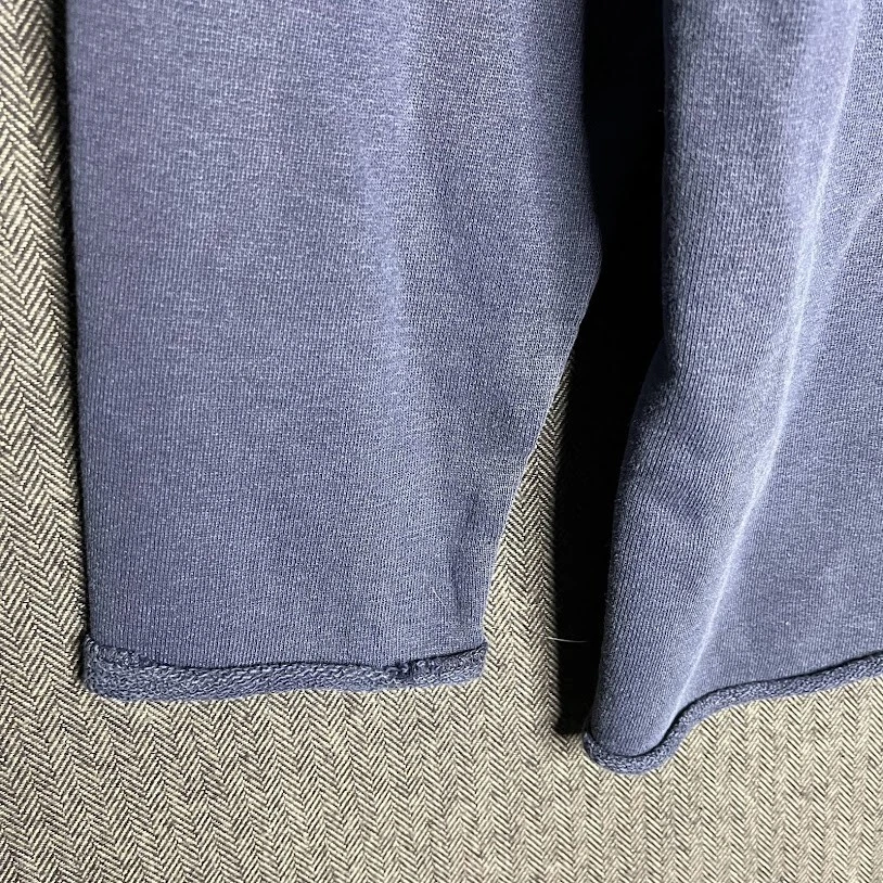 Camiseta The Territory Ahead Para Hombre Mediana Azul Gris Vintage Cuello Grunge Años 90  Foto 3 de 4