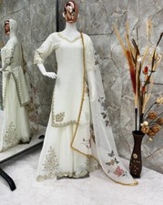 New Pakistani Eid Dress Salwar Kameez Ready To Wear Suits Wedding Party 3 Piece