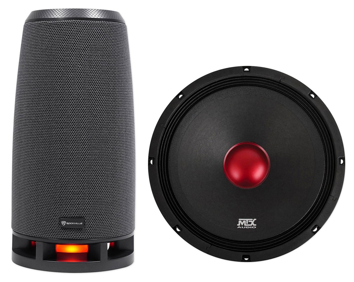 MTX Thunder RTX128 12” 600w 8-Ohm Mid-bass/Midrange Car Audio