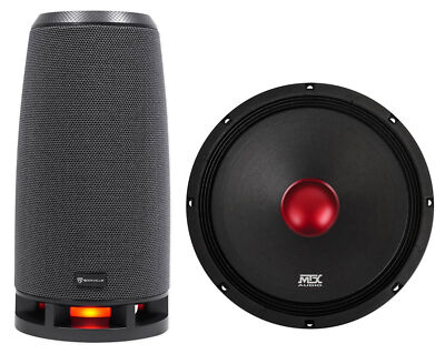MTX Thunder RTX128 12  600w 8-Ohm Mid-bass/Midrange Car Audio Speaker+RockShip