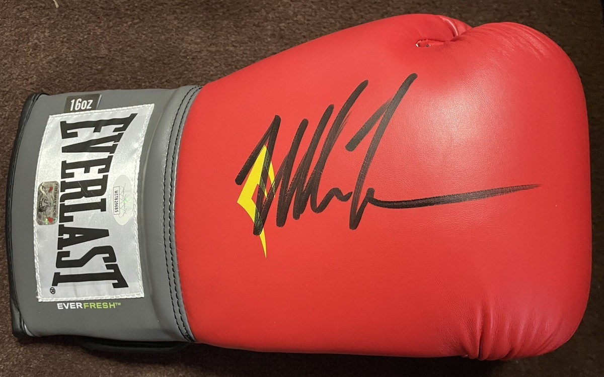 MIKE TYSON Autograph Right Hand Red Everlast Signed Boxing Glove