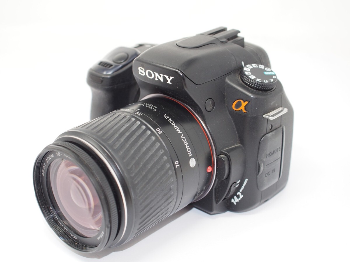 Sony Alpha A350 DSLR Camera with Konica/Minolta 18-70mm Lens | eBay