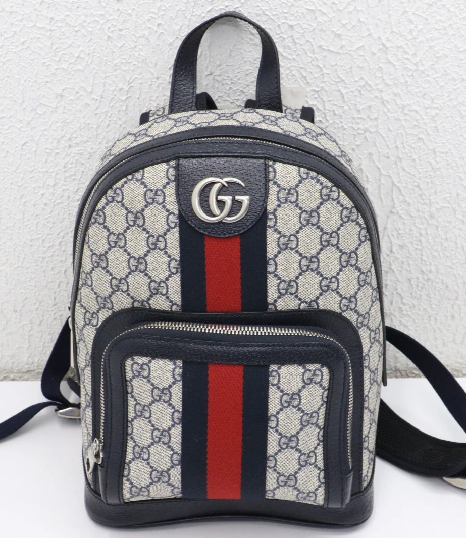Petit sac à dos Gucci GG Supreme Ophidia