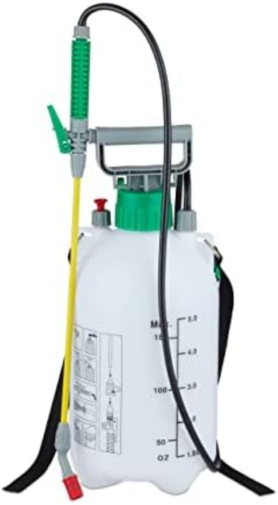 Spruzzatore a Precompressione Relaxdays 5L - Kit Completo Lancia