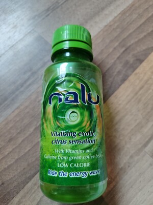Alte Coca Cola 2005 NALU Flasche 90er Energy drink Leer Empty RAR Can bottle