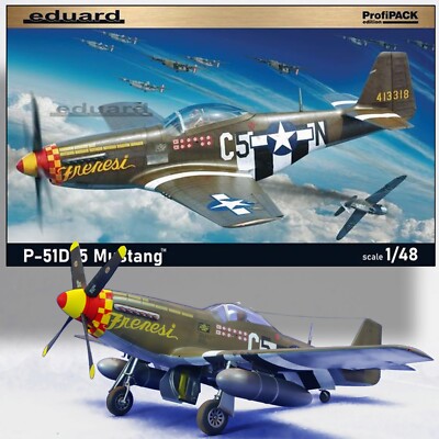 EDUARD 82101 1/48 P-51D-5 MUSTANG PROFIPACK KIT 