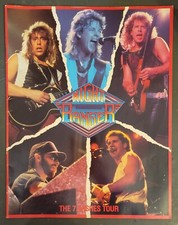 NIGHT RANGER 7 WISHES 1985 TOUR PROGRAM