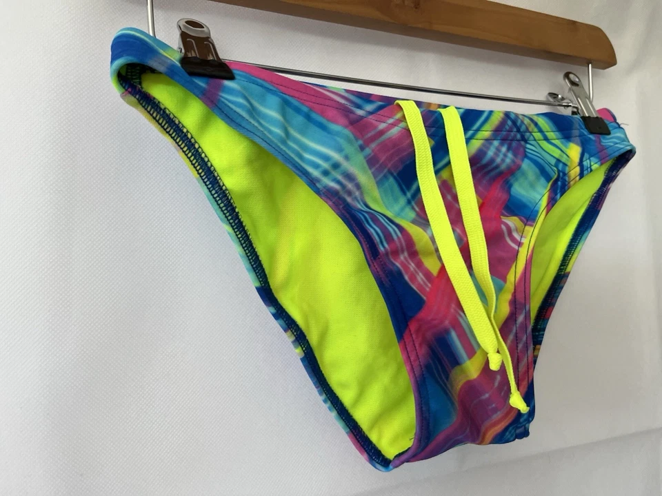 Funkita Damen Grün Mix Bikinihose Größe 8 W28 Polyester - Bild 2 von 4