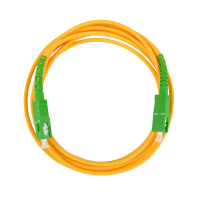 Televes 3mm Simplex SC/APC 2m Single Mode Fiber Optic Whip