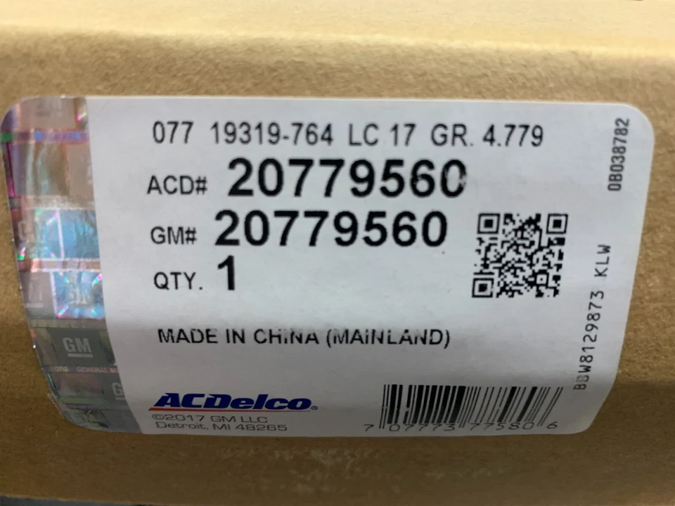 Genuine GM 20779560 Rear Parking Brake Cable Express 3500 Savana 3500 - Image 2 of 2