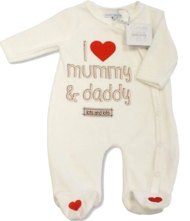 NEU Baby Strampler Schlafanzug Einteiler Mädchen Jungen Unisex Gr. 50 56 62 68 - Bild 2 von 4