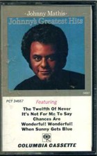 Johnny Mathis Johnny's Greatest Hits Columbia Audio Cassette