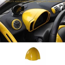 For Benz Smart Fortwo 2009-2015 Solar Yellow Console Instrument Dash Panel Trim