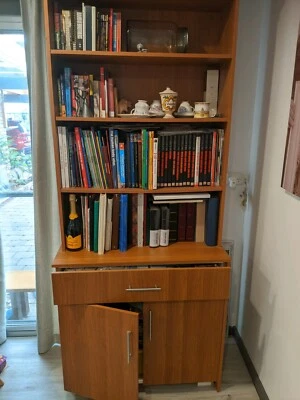 2 Bookshelf Units 1 Corner Unit 1 Flat Wall Unit Bookcases