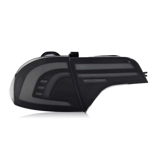Red Tube LED Brake Tail Lights Sequential Turn Signal For 06-11 Civic Sedan 4-DR - Picture 13 of 22