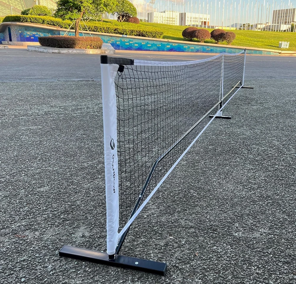 Pickleball 22 FT Regulation Outdoor Pickleball Tennis Net Bag  Driveway Backyard