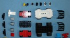 Vintage 83 Piece LEGO Car Parts Lot Chassis Steering Wheels Seats Windshield EUC — photo 3
