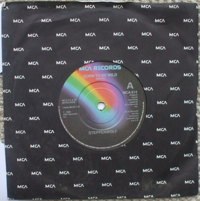 Steppenwolf - Born To Be Wild / The Pusher - EX- Solid Centre 45