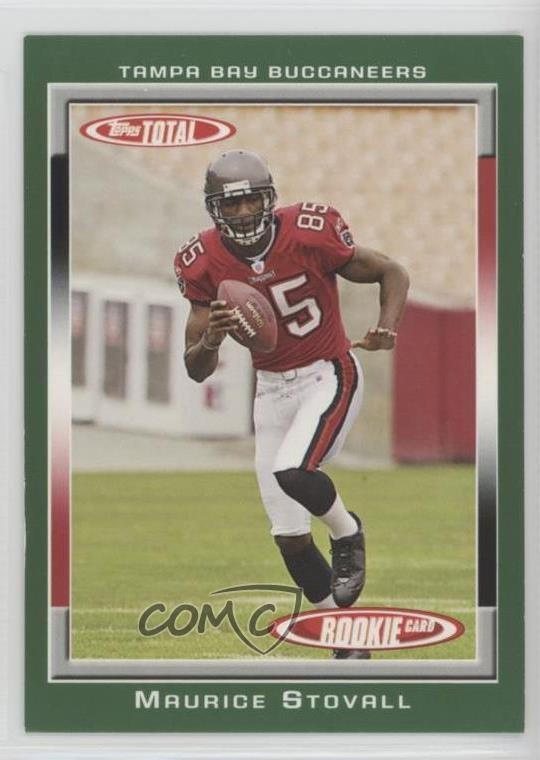 2006 Topps Total Maurice Stovall #502 Rookie RC 0d2