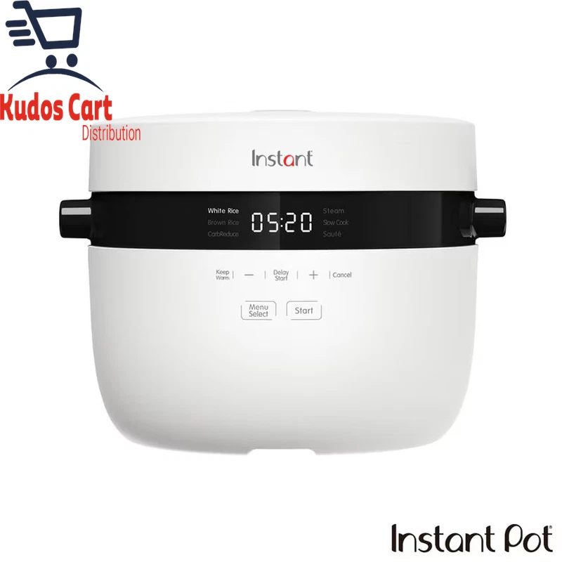 Instant Rice Cooker and Steamer 12-Cup / 2.8L Electric 6 Smart Programs Saute