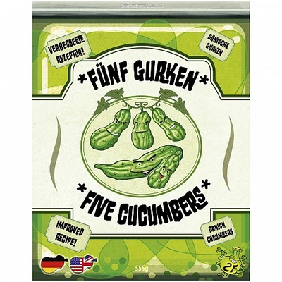 2F SPIELE Fünf Gurken - deutsch - englisch