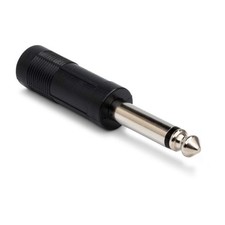 Hosa Audio Adapter 1/4" TRS Female to 1/4" TS Male