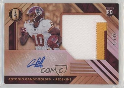 2020 Panini Gold Standard Prime 41/49 Antonio Gandy-Golden #AJ-AGG Auto RC 0d0u