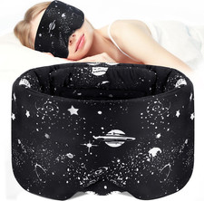 Sleep Mask, Ice Silk Sleep Mask for Side Sleeper Eye Masks for Sleep Sleep Masks