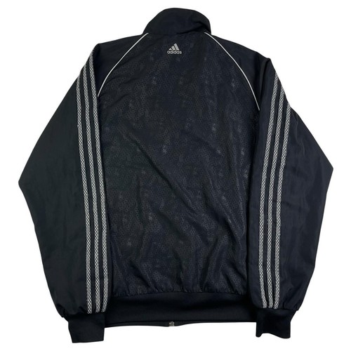 Vintage Adidas Windbreaker Jacket Black Small - Picture 3 of 4