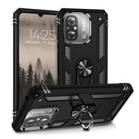 Handy HüLle FüR Xiaomi Redmi 12C HandyhüLle Schutz Cover Case Schwarz