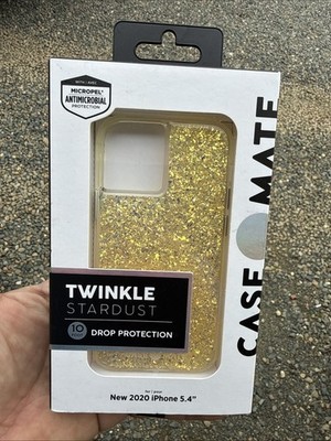 CaseMate Twinkle Series Hybrid Case Apple iPhone 12 Mini (2020 5.4'' Stardust New