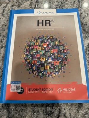 Denisi + Griffin Human Resources Paperback 2020 Student Edition Mindtap Cengage