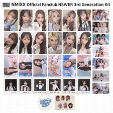 NMIXX Official Fanclub NSWER 3rd Generation Kit Photocard Postcard Polaroid KPOP