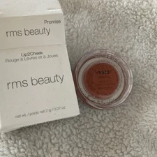 RMS Beauty Lip2Cheek Promise Pink Blush Rouge Cream Color Makeup 0.07oz Travel