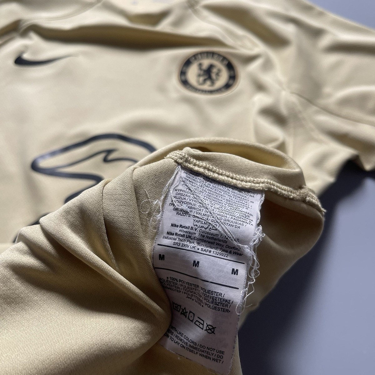 CHELSEA NIKE 2022/2023 FOOTBALL THIRD JERSEY #23 GALLAGHER SIZE “M