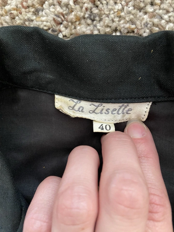 1960s Abstract La Lisette Dress Foto 2 de 4