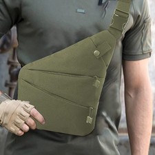 Tactical Shoulder Sling Pistol Pouch Chest Pack Bag Concealed Carry Gun Holster