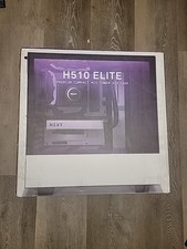 NZXT H510 Elite Premium ATX Mid Tower Case with Tempered Glass - Matte Black