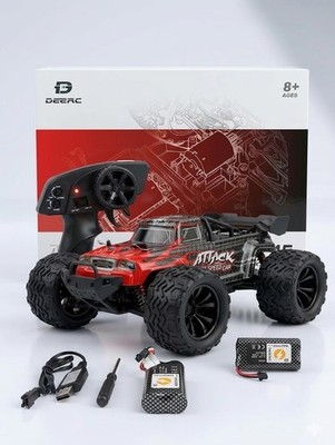 DEERC 9500E RC Truck Rot Allrad Elektro High Speed Monster Truck