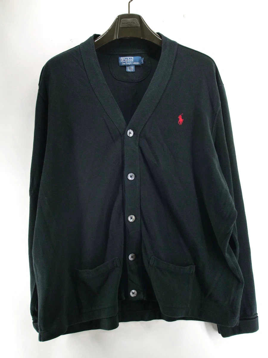 Polo Ralph Lauren Black Cardigan Sweaters for Men for sale | eBay
