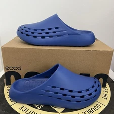 ECCO Unisex-Adult Cozmo Slide Closed Toe Lapis Blue Men’s 7 Women’s 10