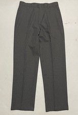 Vintage Levis Pants Mens 33 X 31 Gray Action Slacks Chino Dress Trouser Pleated
