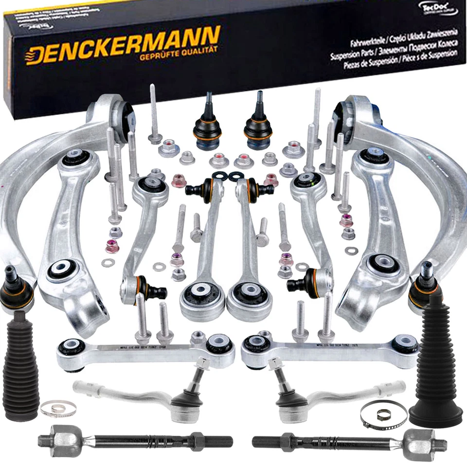 DENCKERMANN Rep-Satz Querlenker Stabi Spurstangekopfe Vorne für A4 B8 A5 Q5 8RB