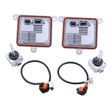 Hid Headlight Ballast Control Unit With Bulb Wire Harness Connectors For