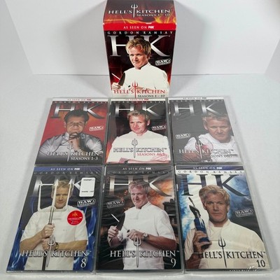 Hell's Kitchen Gordon Ramsay Season 1-10 DVD Box Set Complete Season 6-10 SEALED