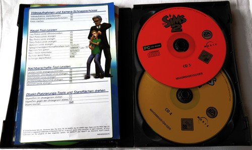 PC CD-ROM 4 Discs - Die Sims 2 - KULT - Sehr guter Zustand - Geiles PC-Spiel ! - Bild 8 von 8