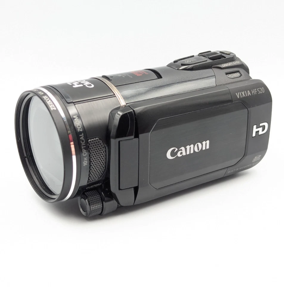 Canon VIXIA HF S20 1080p HD Camcorder Bundle w/Bag & Accessories -Tested Good- - Image 2 of 4