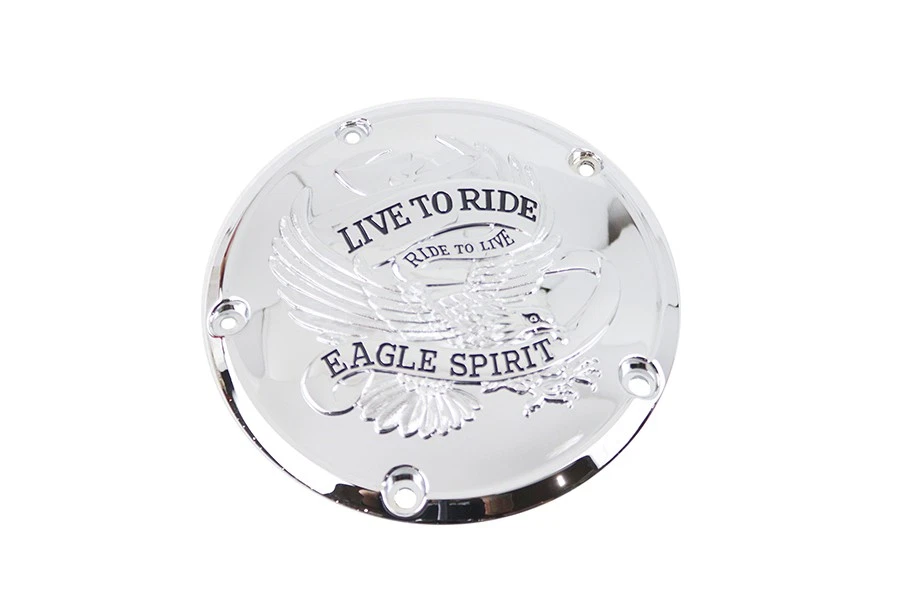 Eagle Spirit Derby Cover Chrome fits Harley Davidson | eBay