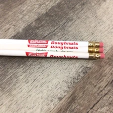 Krispy Kreme Doughnuts Lot of 3 Wood Pencils Advertisement