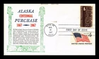 US COVER ALASKA PURCHASE CENTENNIAL AIR MAIL FDC SCOTT C70 COMBO